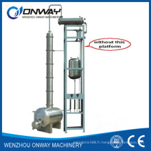 Jh Hihg Efficient Factory Price Acier inoxydable Solvant Acétonitrile Ethanol Alcool Distillerie Equipements Alcool Recycler Distiller